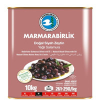 Marmarabirlik Az Tuzlu Salamura Siyah Zeytin Teneke 10 kg