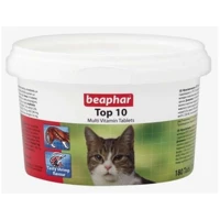 Beaphar Top 10 Multivitamin Bağışıklık Güçlendirici Yavru-Yaşlı Kedi Vitamini Tablet 180 Tablet