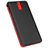 Ldnıo Pl1013 10000 mAh Hızlı Şarjlı USB Çoklu Bağlantılı Kablolu Powerbank Siyah