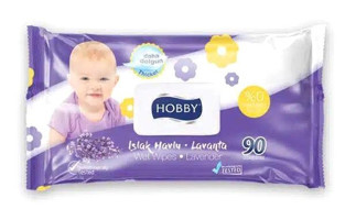 Hobby Lavanta Özlü 90 Yaprak Islak Mendil