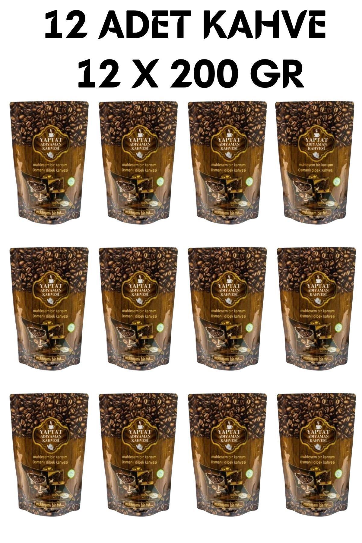 Yaptat Dibek Türk Kahvesi 12x200 gr