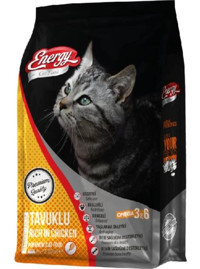 Energy Tavuklu Kısırlaştırılmış Az Tahıllı Yetişkin Kedi Maması 1 kg