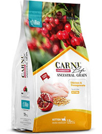 Carni-Life Super Premium Cranberry Tavuklu - Narlı Az Tahıllı Yavru Kedi Maması 10 kg