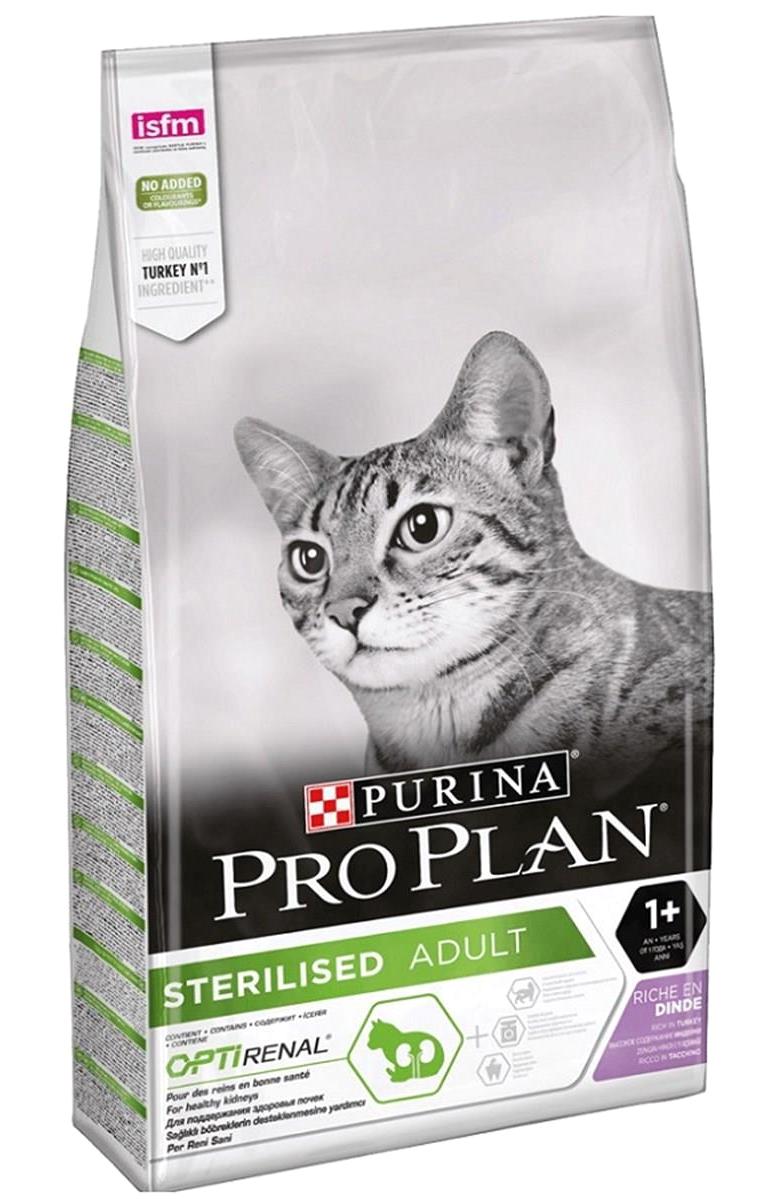 Pro Plan Hindili Kısırlaştırılmış Az Tahıllı Yetişkin Kedi Maması 10 kg