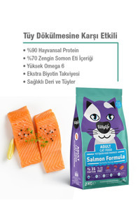 Kittylife Somonlu Tahılsız Yetişkin Kedi Maması 2 kg