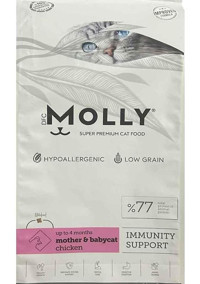 Molly Hipoalerjenik Tavuklu Az Tahıllı Yavru Kedi Maması 15 kg