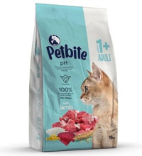 Petbite Kuzu Etli Az Tahıllı Yetişkin Kedi Maması 15 kg