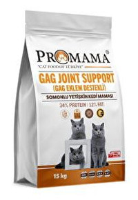Promama Gag Joint Support Somonlu Kısırlaştırılmış Az Tahıllı Yetişkin Kedi Maması 15 kg