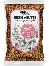 My Cat Tavuklu Tahıllı Yavru Kedi Maması 1 kg
