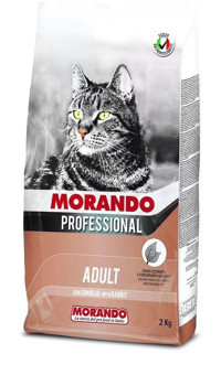 Morando Tavşan Tahıllı Yetişkin Kedi Maması 2 kg