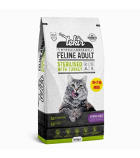 Tekir Hypo Allergenic Sterilised Hindili Kısırlaştırılmış Az Tahıllı Yetişkin Kedi Maması 12 kg