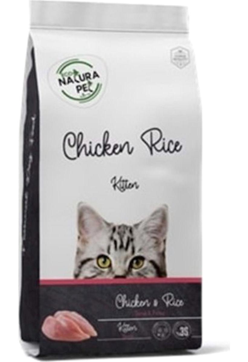 Natura Econatura Tavuklu Tahıllı Yavru Kedi Maması 15 kg