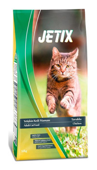 Jetix Tavuklu Tahıllı Yetişkin Kedi Maması 12 kg