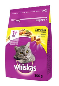 Whiskas Tavuklu Tahıllı Yetişkin Kedi Maması 7x0.3 kg