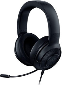 Razer Kraken X Lite 3.5 mm Jack Gürültü Önleyici Mikrofonlu Kablolu Kulak Üstü Kulaklık Siyah