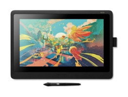 Wacom Cintiq 16 inç Kalemli Kablolu Grafik Tablet Siyah