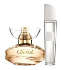 Avon Pur Blanca Ve Cherish İkili Kadın Parfüm Seti EDT