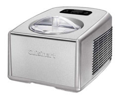 Cuisinart ICE100E 150 W Sorbe Yapan ve Dondurulmuş Yoğurt Yapan Gri Dondurma Makinesi