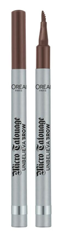 L'Oréal Paris Unbelieva Brow Micro Tatouage 108 Suya Dayanıklı Kaş Kalemi Dark Brunette