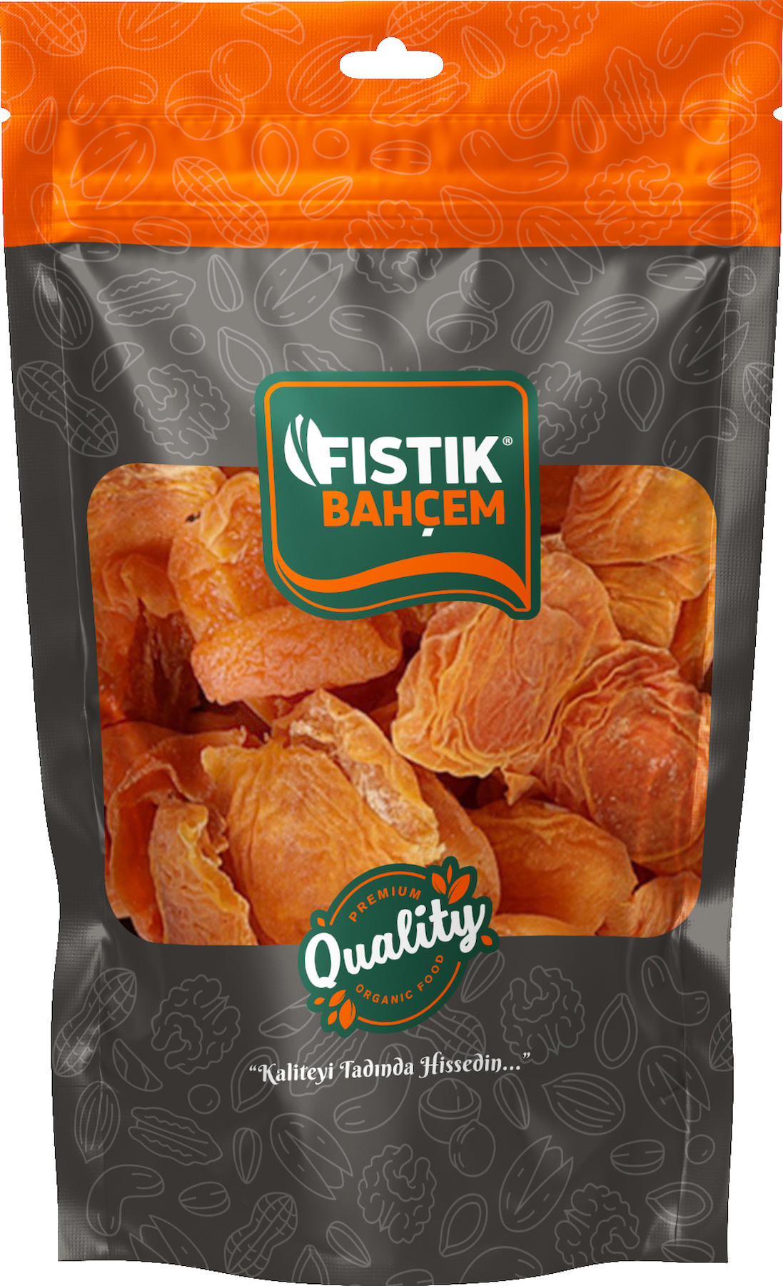 Fıstık Bahçem Tatlı Yaprak Organik Kayısı 1 kg