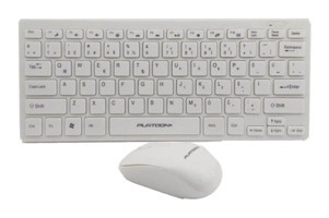 Platoon PL-395 Ergonomik Beyaz Kablosuz Klavye Mouse Seti