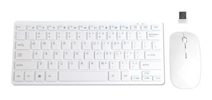Polygold PG-8030 Ergonomik Beyaz Kablosuz Klavye Mouse Seti
