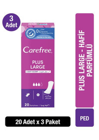 Carefree Refresh 3 Adet 20'li Normal Günlük Ped