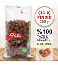 Paşa Kuruyemiş Tane Çiğ Tuzsuz Kabuklu Fındık 250 gr