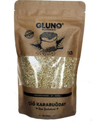 Gluno Glutensiz Çiğ Kara Buğday 500 gr
