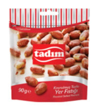 Tadım Kabuklu Tuzlu Kavrulmuş Yer Fıstığı 90 gr