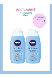 Nivea Baby Hassas Ciltler İçin Bebek Şampuanı 2x500 ml