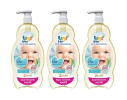 Uni Baby Göz Yakmayan Yenidoğan Bebek Şampuanı 3x900 ml