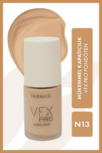 Farmasi Vfx Pro Camera Ready N13 Su Bazlı Likit Şişe Fondöten 30 ml