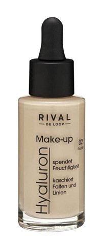 Rival De Loop Hyaluron No:02 Su Bazlı Likit Şişe Fondöten 30 ml