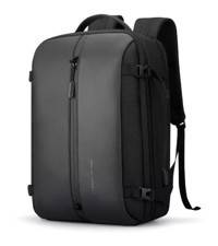 Mark Twin MR1930 Şarjlı Gözlü Korumalı Su Geçirmez Kumaş 15.6 inç Sırt Laptop Çantası Siyah