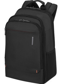 Samsonite KI3-09-003 Gözlü Polyester 14.1 inç Sırt Laptop Çantası Siyah
