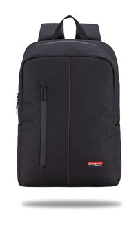 Classone WTX400SK Gözlü Su Geçirmez Tekstil 15.6 inç Sırt Laptop Çantası Siyah