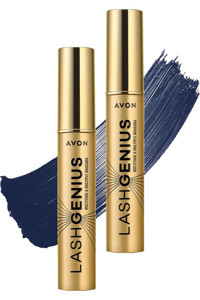 Avon Lash Genius Hacim Veren Suya Dayanıklı Lacivert Maskara 2'li
