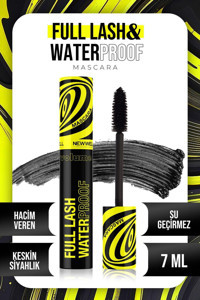 New Well Full Lash Volume Hacim Veren Suya Dayanıklı Siyah Maskara