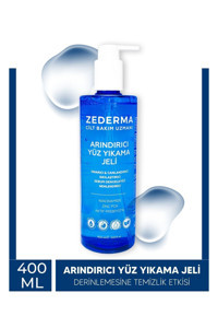 Zederma Arındırıcı Yağlı ve Karma Ciltler İçin Yüz Temizleme Jeli 400 ml