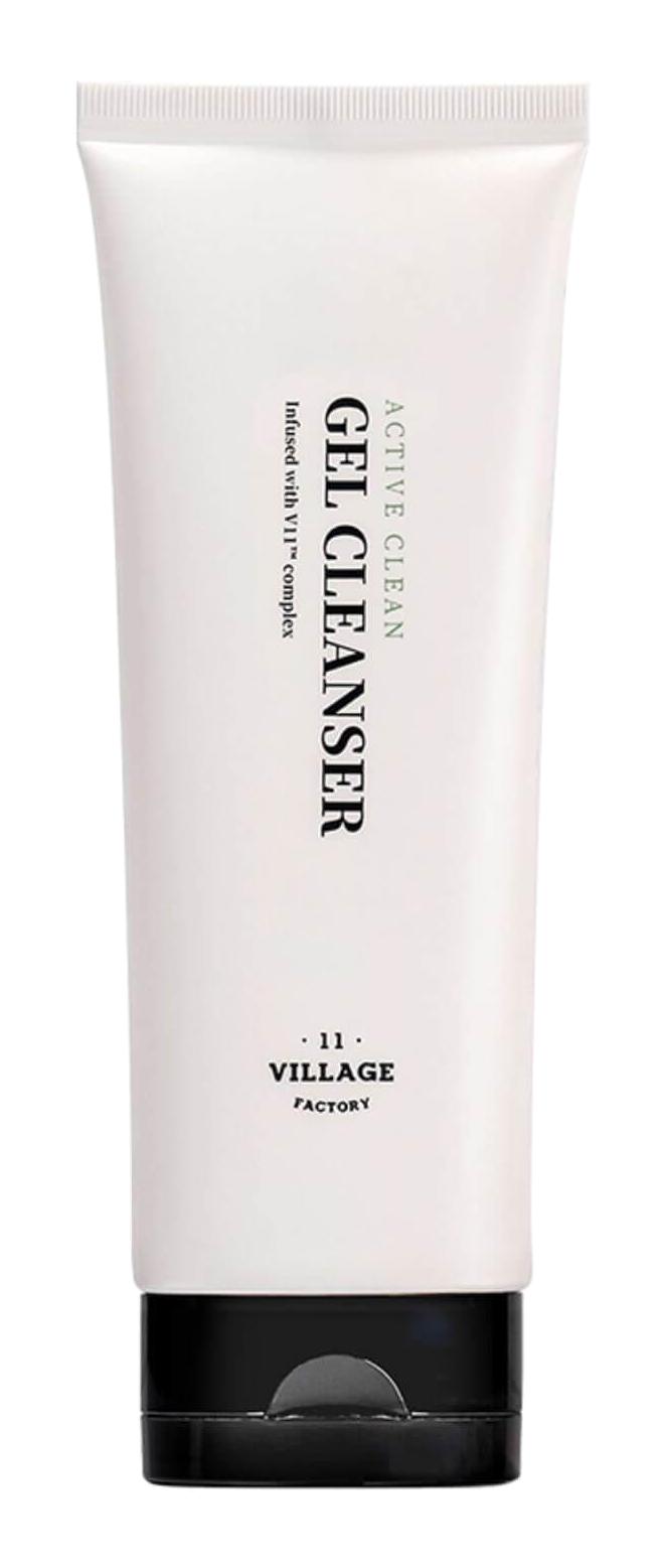 Village 11 Factory Active Clean Yağlı ve Karma Ciltler İçin Yüz Temizleme Jeli 100 ml