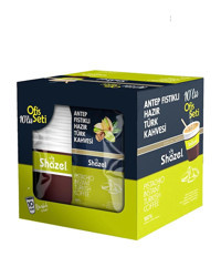 Shazel Antep Fıstıklı Türk Kahvesi 3x10x12 gr