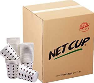 NetCup Baskılı Karton Bardak 3000 Adet