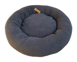 Brt Pet 50 x 50 cm Simit Kedi Yatağı Gri