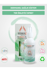 Dermanel Ter Önleyici Unisex Vücut Spreyi 150 ml