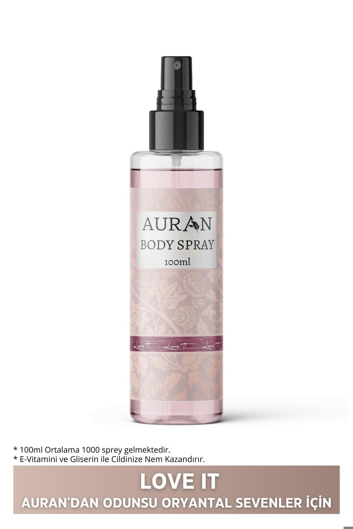 Auran Love It Odunsu Nemlendirici Kadın Vücut Spreyi 100 ml