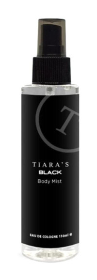 Tiaras Black Odunsu Nemlendirici Erkek Vücut Spreyi 150 ml