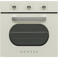 Vestel AF-6682 69 lt A Enerji Sınıfı Analog Retro Ocaksız Tam Boy Ankastre Fırın Bej