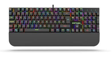 Inca Ikg-443 Empousa Türkçe Q RGB Kablolu Siyah Mekanik Klavye