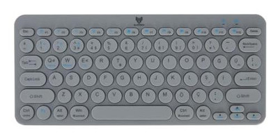Blueforce Bt-k95 2.4Ghz Türkçe Q Kablolu-Kablosuz Gri Standart Klavye